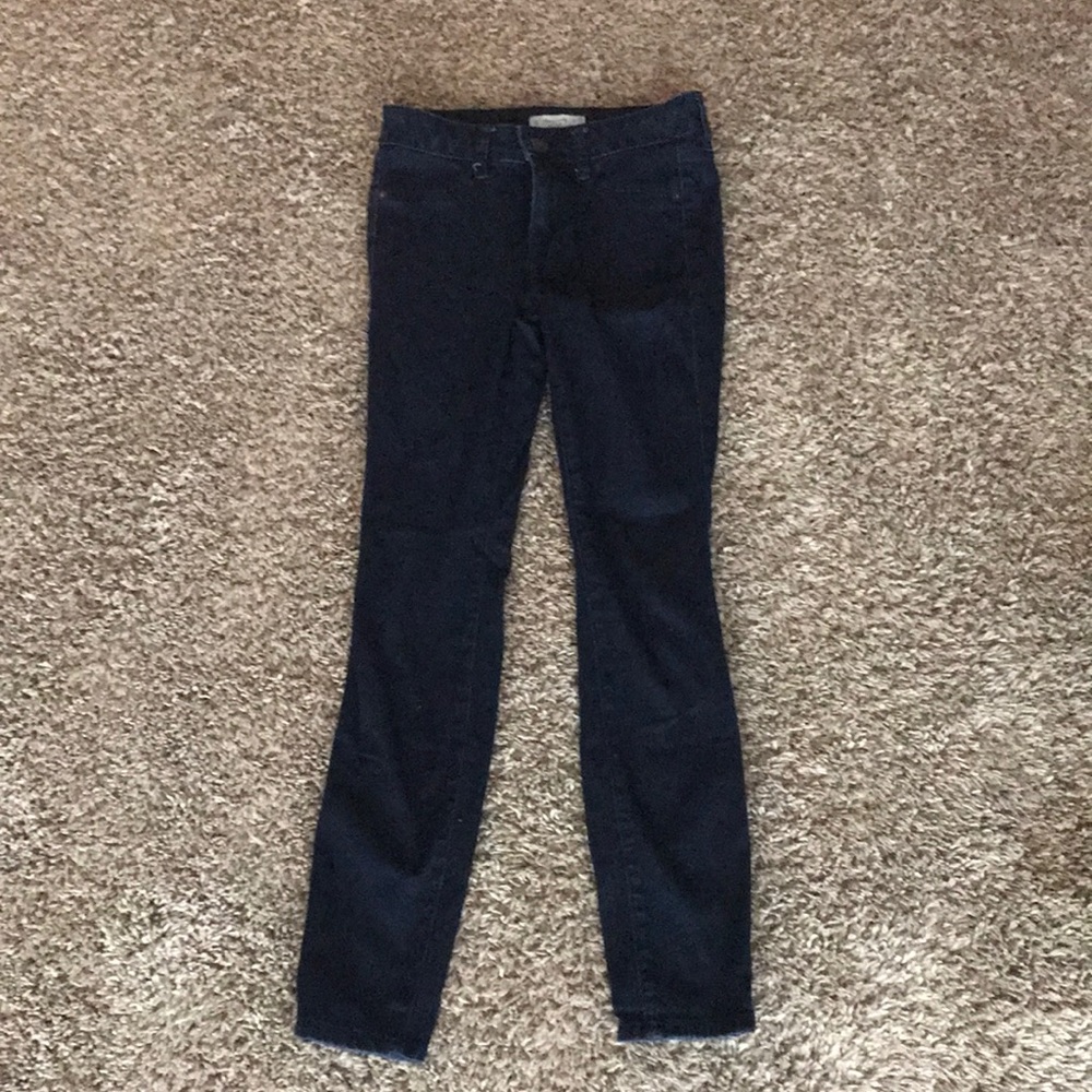 Size 0S dark navy Abercrombie and Fitch leggings.